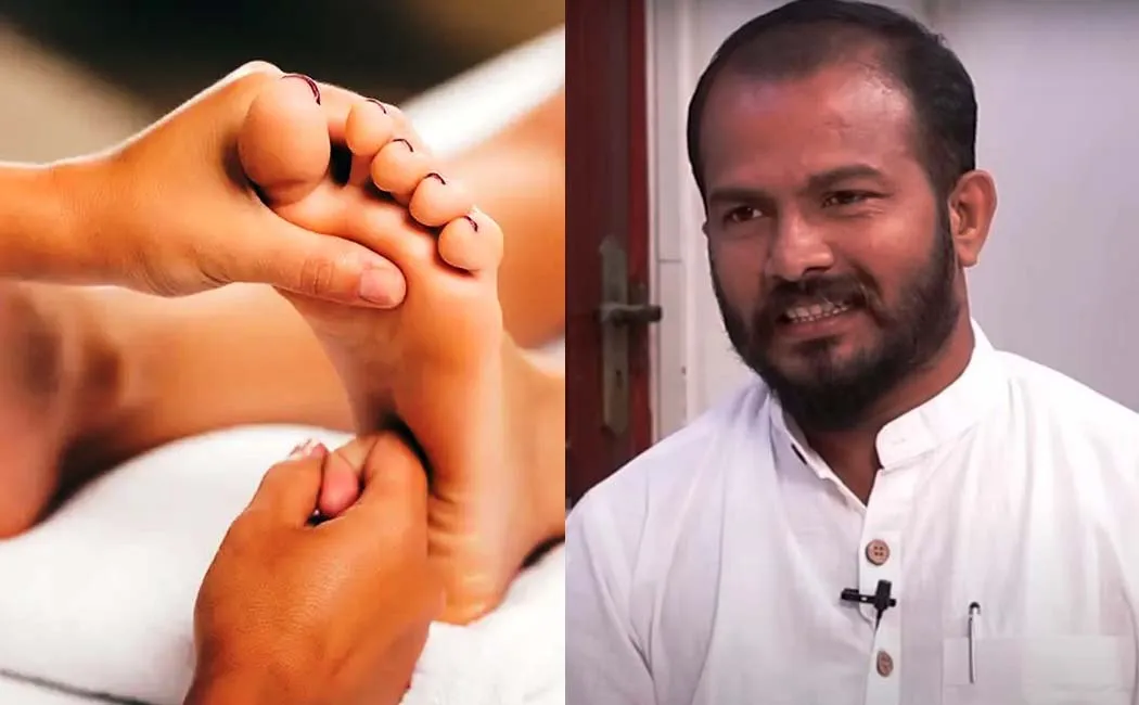   Foot theraphy Cure disease - Explains Alpha Sudhakar